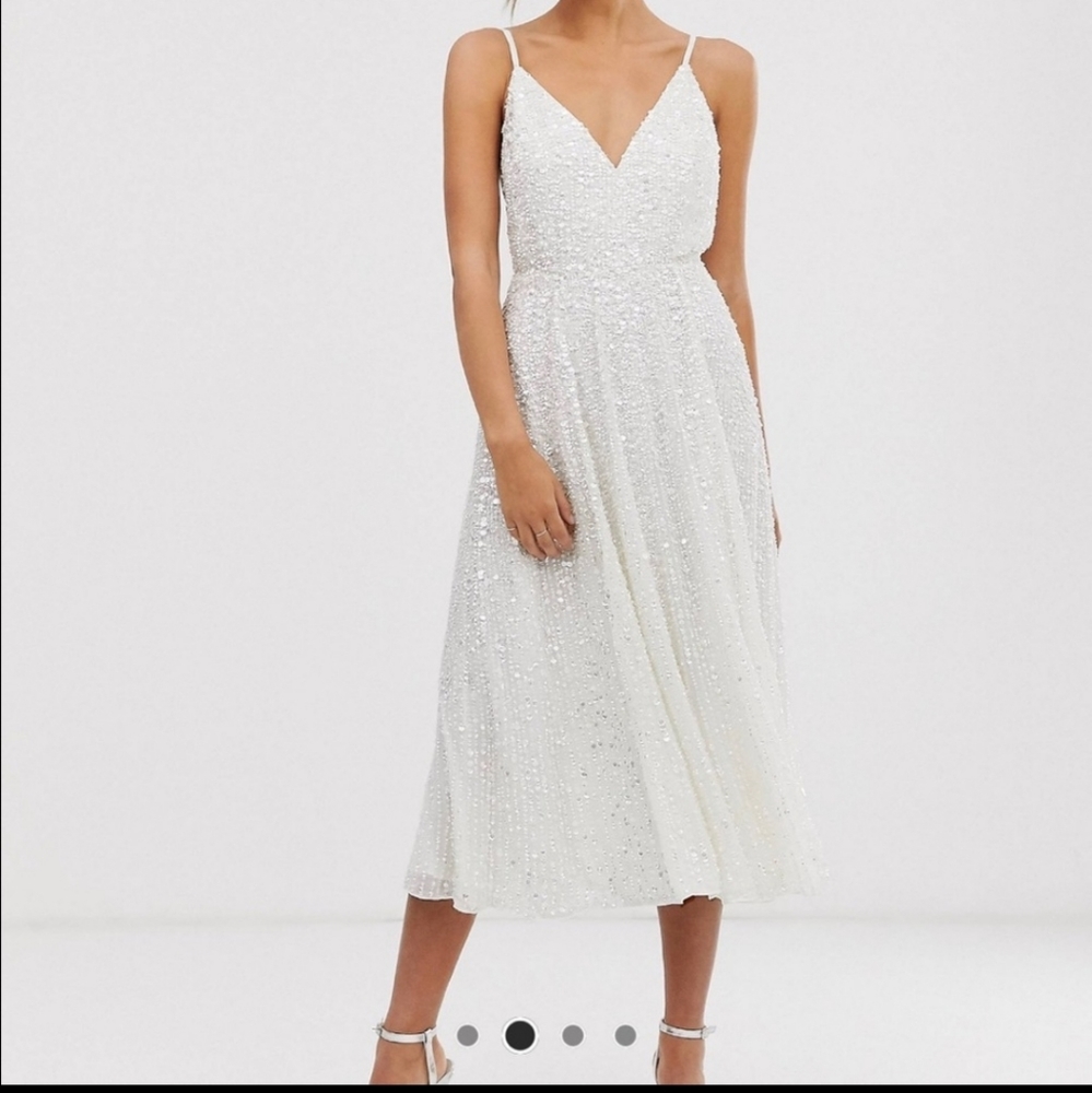 ASOS Sequin Midi Dress